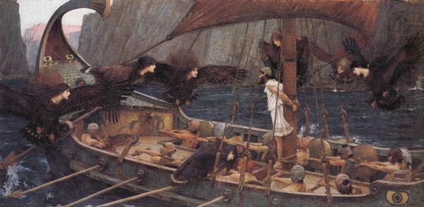 John William Waterhouse ulysses and the Sirens china oil painting image